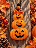 Jack My Lantern 3D Car Freshie (Orange) - Fall Farmhouse Scent | Handmade Car Air Freshener